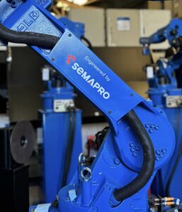 Robot después de haber procedido con la metodología de trabajo de semapro